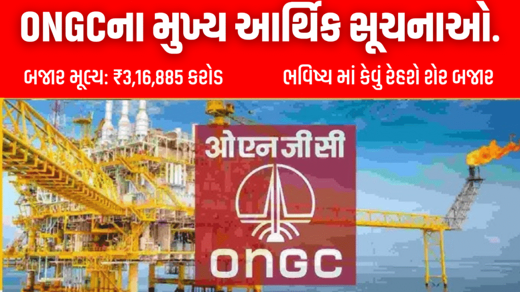 ONGCના મુખ્ય આર્થિક સૂચનાઓ.